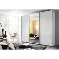 rauch Schwebetürenschrank Kleiderschrank Schrank Garderobe Wäscheschrank Ankleide KULMBACH (Breiten 271/360 cm Höhen 210/230 cm) inkl. Schubkasteneinsatz und extra Einlegeböden MADE IN GERMANY