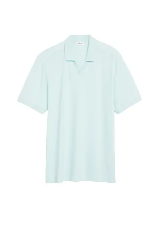s.Oliver Red Label - Poloshirt Regular Fit blau - Gr. - XL