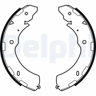 Delphi Bremsbacken hinten Fiat Fullback Isuzu D-Max Mitsubishi L200