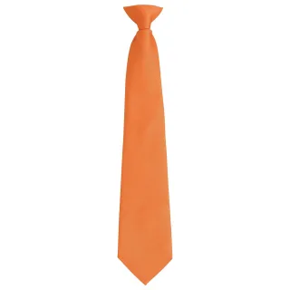 Premier - "Colours Fashion" Krawatte Zum Anklemmen für Herren/Damen Unisex (Orange)