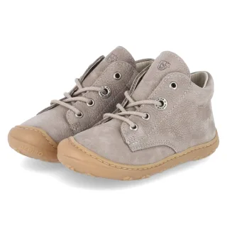 Pepino Lauflernschuhe CORY - Gr. 19 - Grau - Rauleder