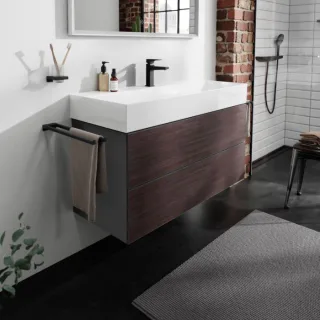 hansgrohe Xevolos E Waschtisch 61112450 1200x480mm, ohne Hahnloch/Überlauf, SmartClean, weiß