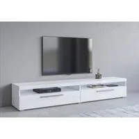 OTTO home Lowboard India,Breite 200 cm, stilvolle Fernsehschrank mit offenen Fächern, TV-Board ohne Beleuchtung, TV-Kommode mit viel Stauraum