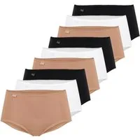 sloggi Slip 24/7 Cotton Midi Slips hüftiger Sitz, breite Seitenpartie, elastischer Bund