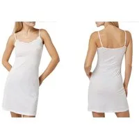 Rungassi Unterkleid Deluxe Damen Unterkleid mit Spitze 90CM GBTW-817 Weiß Größe: 2XL-3XL