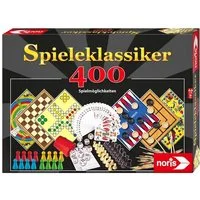 Noris Spielesammlung Spieleklassiker - 400 Spielmöglichkeiten, für Kinder ab 6 Jahren