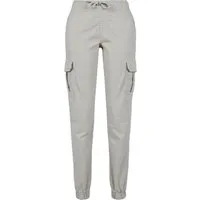 URBAN CLASSICS Cargohose Urban Classics Damen Ladies High Waist Cargo Jogging Pants (1-tlg)