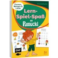 Lern-Spiel-Spaß mit Pumuckl - Mein Vorschulblock: Formen, Mengen und L / diverse, Mach dich fit für die Schule! Mit 40 Übungen und Rätsel ab 5 Jahren, X