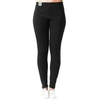 BRUBAKER Leggings Damen Leggings aus weicher Baumwolle - Schwarz - Weich und bequem (Weich und Bequem für Herbst und Winter, 1-tlg., Yeyo by RIPP) Für Freizeit, Sport, Fitness oder Yoga