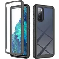 betterfon Handyhülle für Samsung Galaxy S20 FE TPU Case mit 360° Rundumschutz Displayschutz, 360 Grad Hülle mit Displayschutz und Fingerprint