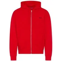 HUGO Kapuzensweatshirt Dapo Kapuze mit Kordelzug, Relaxed Fit, HUGO Logo