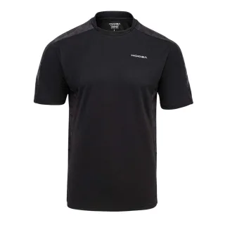KooGa - T-Shirt für Herren, Rundhalsausschnitt (Schwarz)