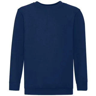 Fruit of the Loom Kinder Klassik Drop Schulter Sweatshirt (Marineblau)