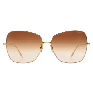 Dita Cat Eye Damen Gelbgold Dunkelbraun bis klar Farbverlauf Zazoe