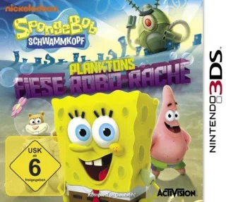 Spongebob Schwammkopf: Planktons Fiese Robo-Rache [Nintendo 3DS]