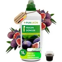 Purgrün Obstdünger Bio Feigendünger, NPK 4+1+7, Algenextrakt, 1 Liter, Flüssigdünger, 1-St., 1 Liter