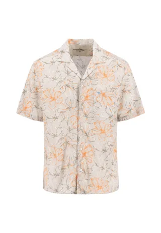 FYNCH-HATTON - Linen Flower Print, Resort, 1/2 cement - Gr. - L