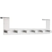 Haushalt International Türgarderobe Türgarderobenleiste mit 6 Haken, (1-St)