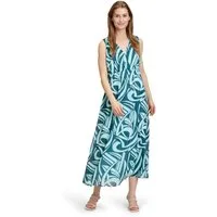 Betty&Co Chiffonkleid Damen ohne Arm Druck
