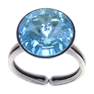 konplott - Ring - Rivoli blau