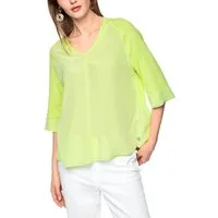 Marc Cain Shirtbluse Dessert Fiesta Premium Damenmode mit 3/4-Raglanärmeln