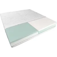 Taschenfederkernmatratze 1000 Federn 7-Zonen Federkernmatratze, 2 Härtegrade, Doppelbett, Paare, AM Qualitätsmatratzen, 24 cm hoch, 140x200 cm
