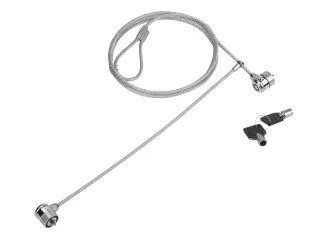 Conceptronic Doppel-Notebook-Schloss | cnbslock15t | Laptop-Kabelschloss mit 2 Schlössern - 1,5 Meter