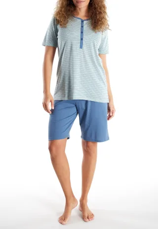 götzburg bodywear - Wäsche Weiblich blau-mittel-ringel - Gr. - 40