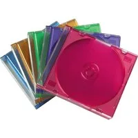 Hama CD-Hülle CD-Leerhülle Slim 25er-Pack Farbig Schutzhülle für CDs versch. Farben