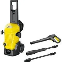 K 4 WCM Premium, Hochdruckreiniger gelb/schwarz, mit Dreckfräser und Schlauchtrommel