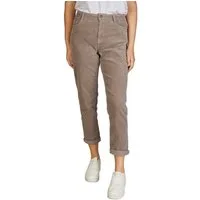 DENIMFY Chinohose Damen Hose DFYLisa Mom Fit Freizeithose mit Stretch