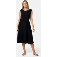 Rayshyne Midikleid PM-26 (Ärmelloses Sommerkleid Dress mit Bindeband in Einheitsgröße)