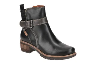 Pikolinos W1T-8849 Damenstiefel SAN SEBASTIA schwarz 3cm Absatz G-Weite
