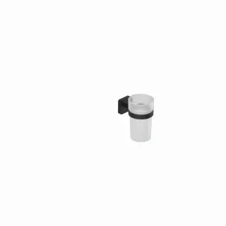 Kludi VELA S Glashalter mattschwarz, 2597539 2597539