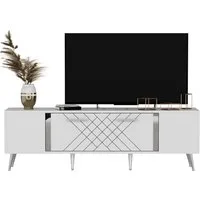 Skye Decor TV-Schrank 100% MELAMINE COATED PARTICLE BOARD, 48,2 cm x 35 cm x 150 cm V1137