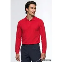 Ismont Langarm-Poloshirt Herren Langarm Polo-Shirt – ISMONT 01 M066-11