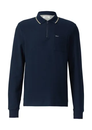 s.Oliver Red Label - Polo-Shirt blau - Gr. - S