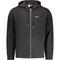 Pepe Jeans Sweatshirt Herren Sweatshirt Schwarz: Nachhaltige Baumwolle
