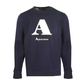 Aquascutum - Sweatshirt für Herren/Damen Unisex (Marine)