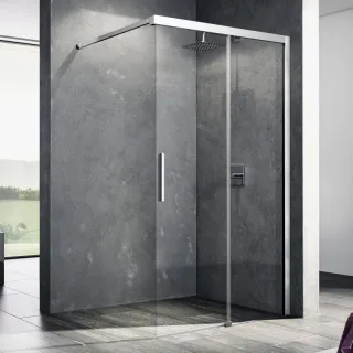 Kermi WALK-IN Nica J2R 1400x 2000 BV: 1375-1400 SIHG ESG klar mit Kermiclean NIJ2R14020VPK