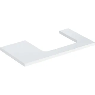 Geberit ONE Waschtisch-Platte, Ausschnitt rechts, für Aufsatzwaschtisch 505323001