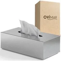 ovimar Papiertuchbox (1 St), aus Edelstahl in Silber zur