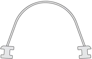 Kermi 47102 1x Dichtleiste, Länge: 1400 mm, 6000043 6000043
