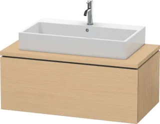 Duravit L-Cube Konsolenwaschtischunterbau wandhängend Natur Eiche Matt 1020x547x400 mm - LC581403030 LC581403030