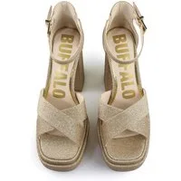 Buffalo Buffalo Cross -Vegan Glitter High-Heel-Pumps