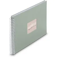 Hama Fotoalbum "Fine Art", 36x32 cm, 50 weiße Seiten, Salbei