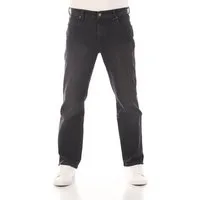 Wrangler Straight-Jeans Herren Jeanshose Texas Stretch Regular Fit Denim Hose mit Stretch