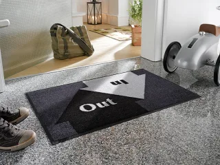 In&Out wash + dry Fußmatte | Größe: 50x75cm