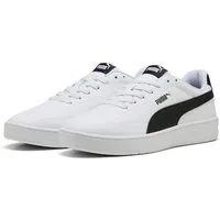 PUMA COURT CLASSIC CLEAN Sneaker mit SoftFoam+ Innensohle, mit Synthetik-Obermaterial, mit Schnürung