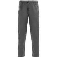 Jogginghose Jogginghose mit offenem Beinabschluss, Basic Unisex Jogger aus Baumwolle und Polyester, Ideal als Freizeithose, Trainingshose, Sporthose